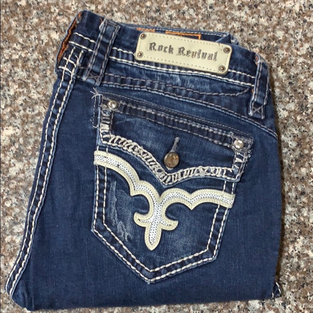 Rock Revival May Skinny Bling Jean